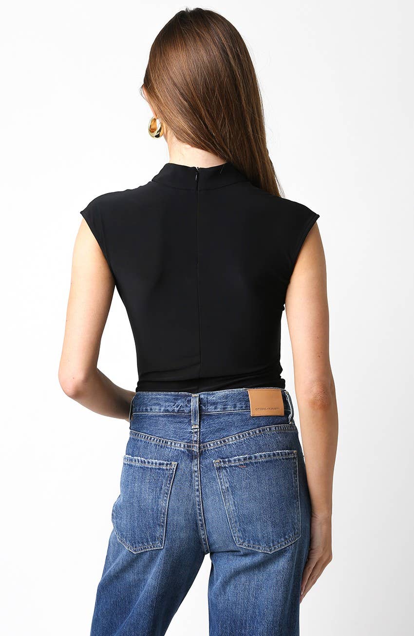 Sleek Black Bodysuit