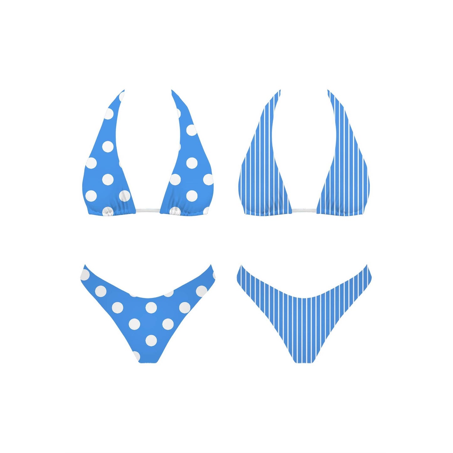 Lagoon Blue Reversible Bikini