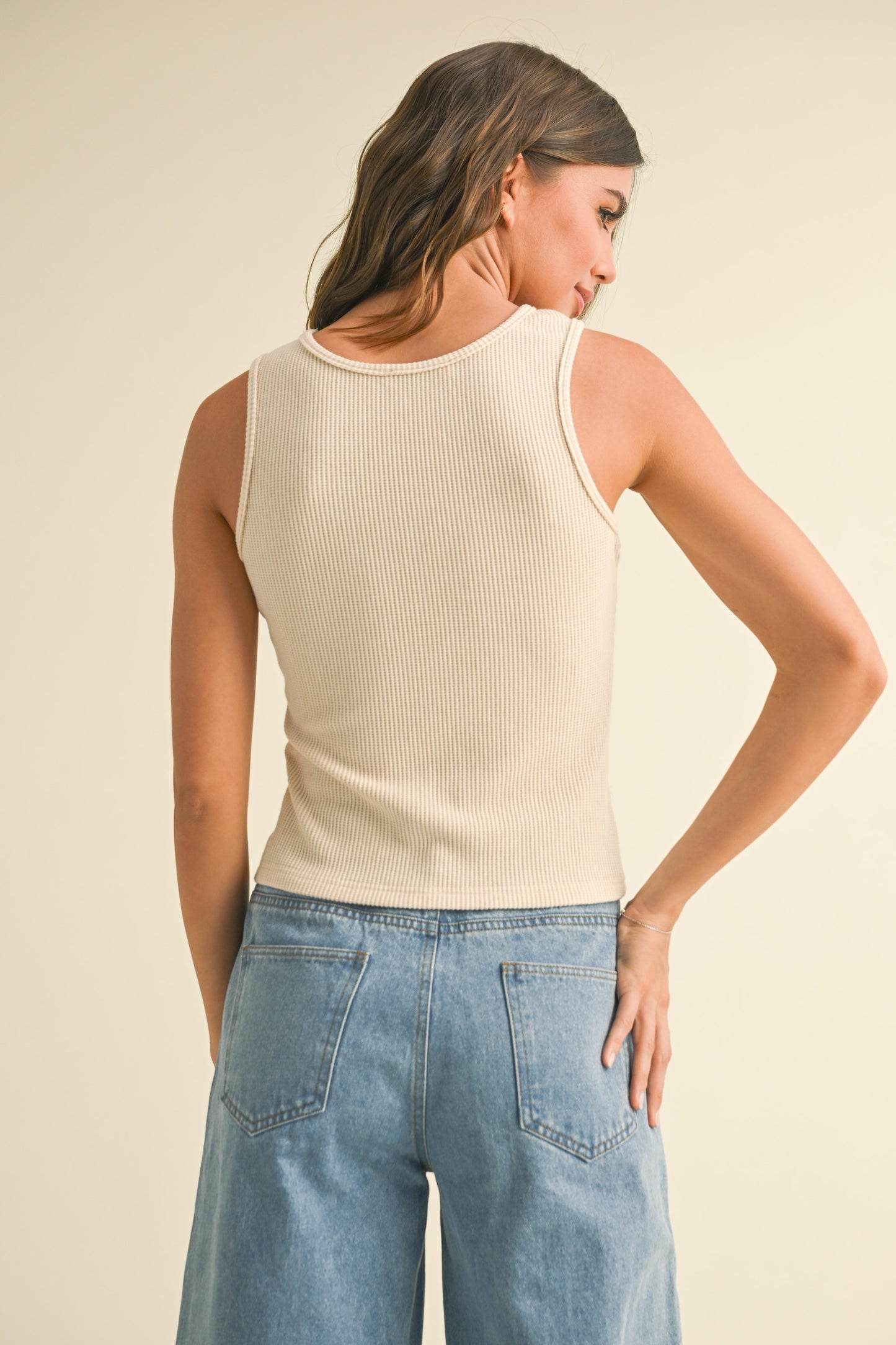 Twist Cutout Top