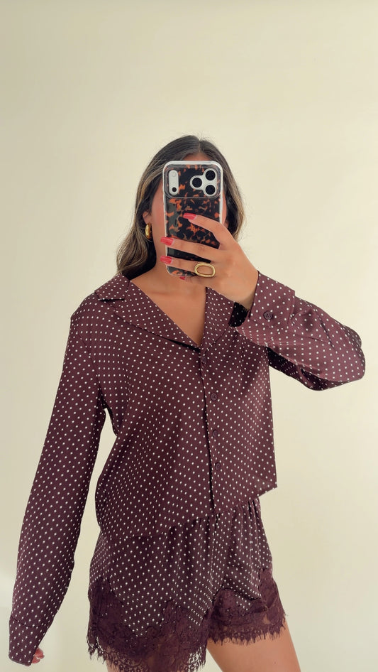 Meet Me in Paris Polka Dot Set
