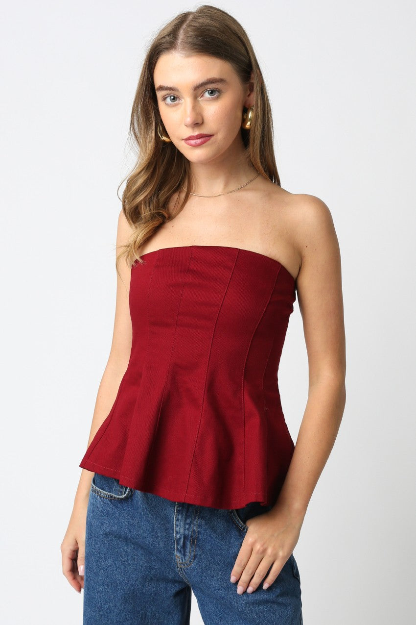 Garnet Flare Top
