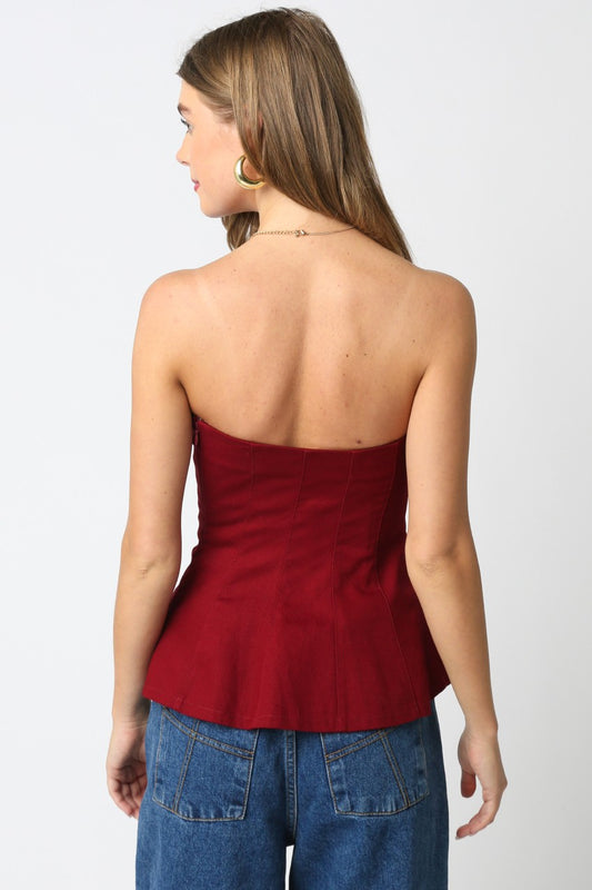 Garnet Flare Top