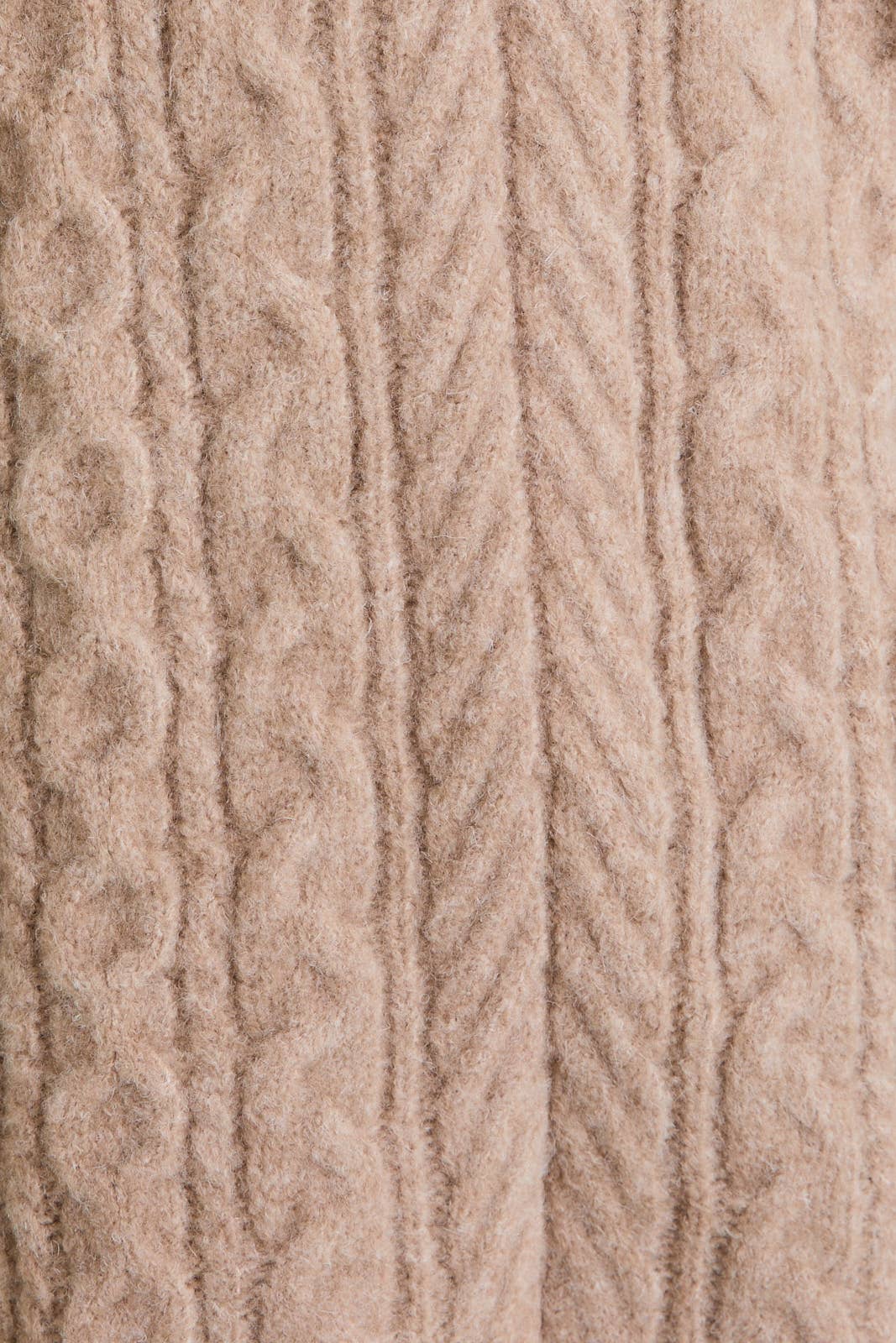 Off Shoulder Oversized Knit Top