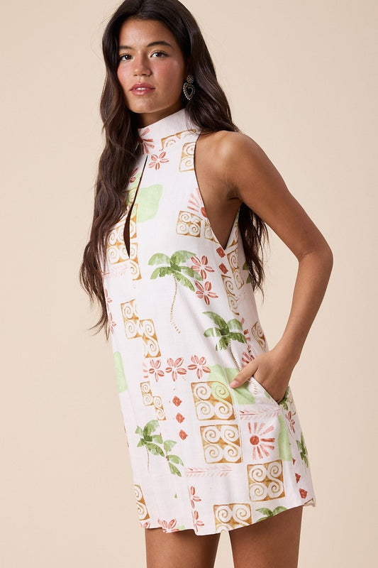 Palm Haven Dress