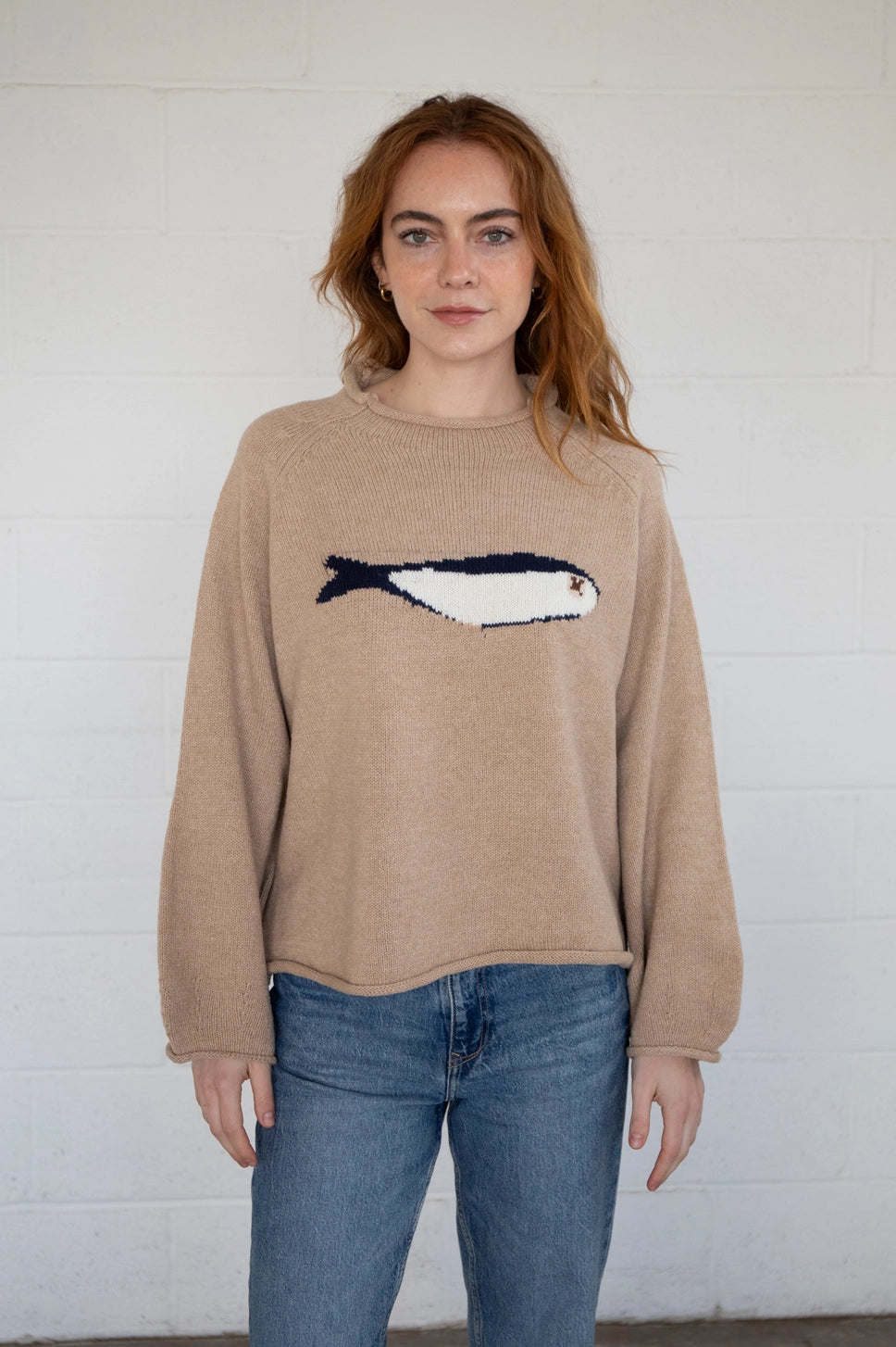 Sardine Sweater- Beige