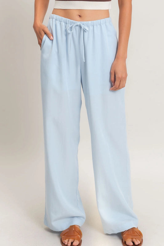 Baby Blue Beach Pants