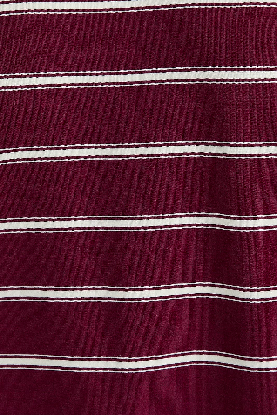 Maroon Stripe Lounge Top
