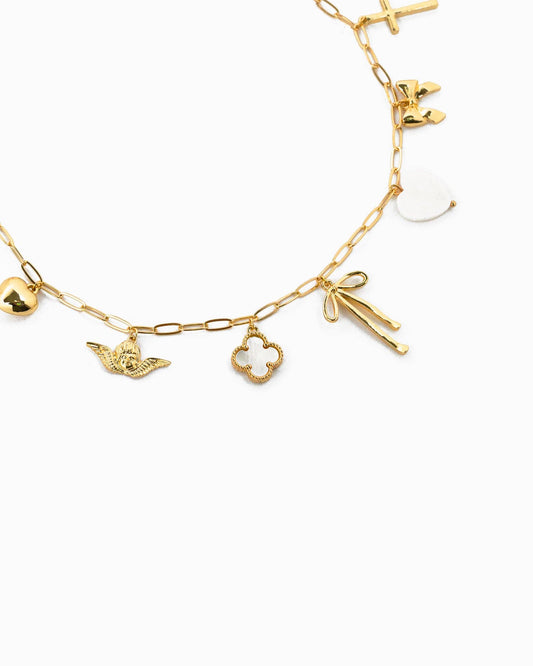 Bow Charm Necklace