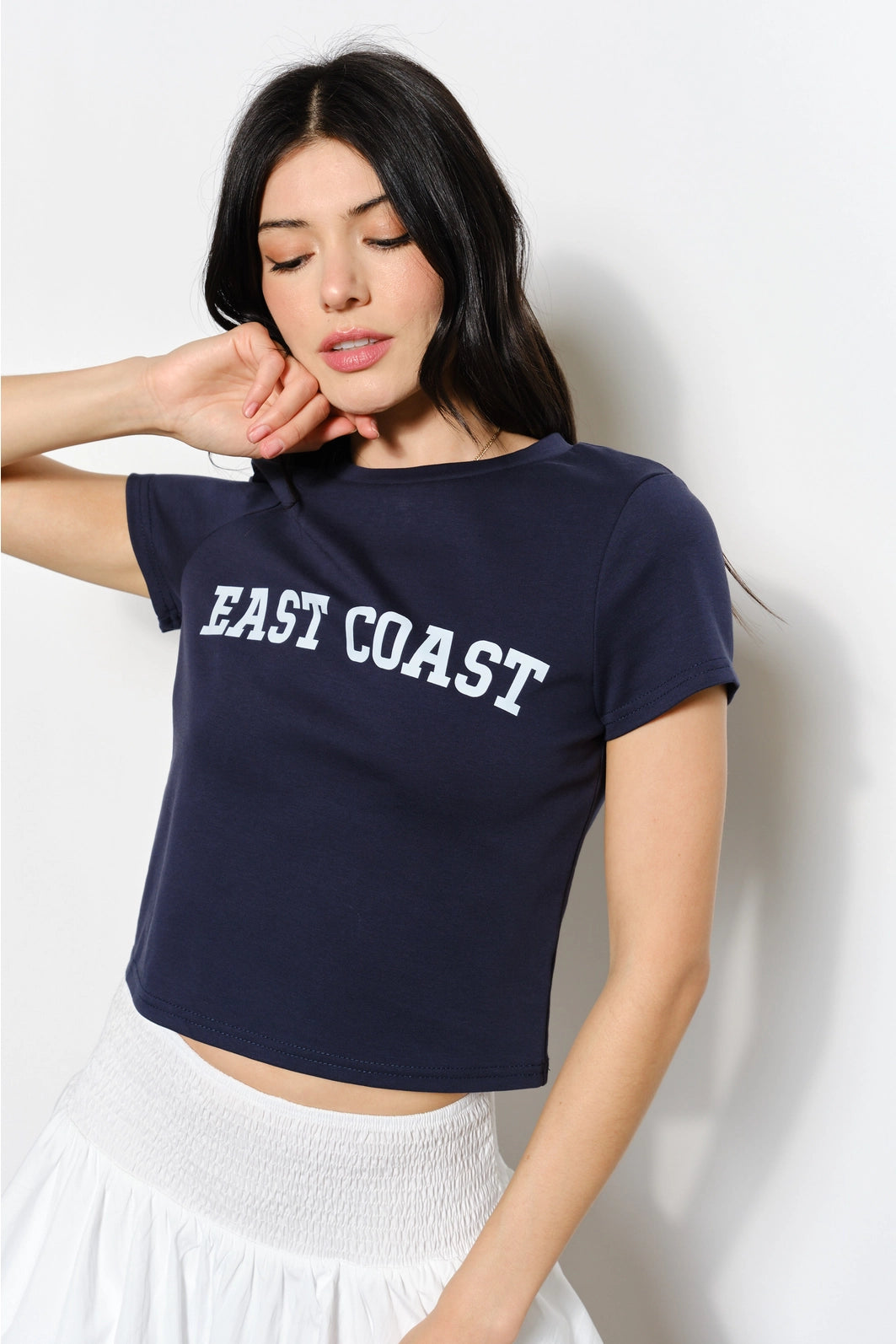 East Coast Crop Tee