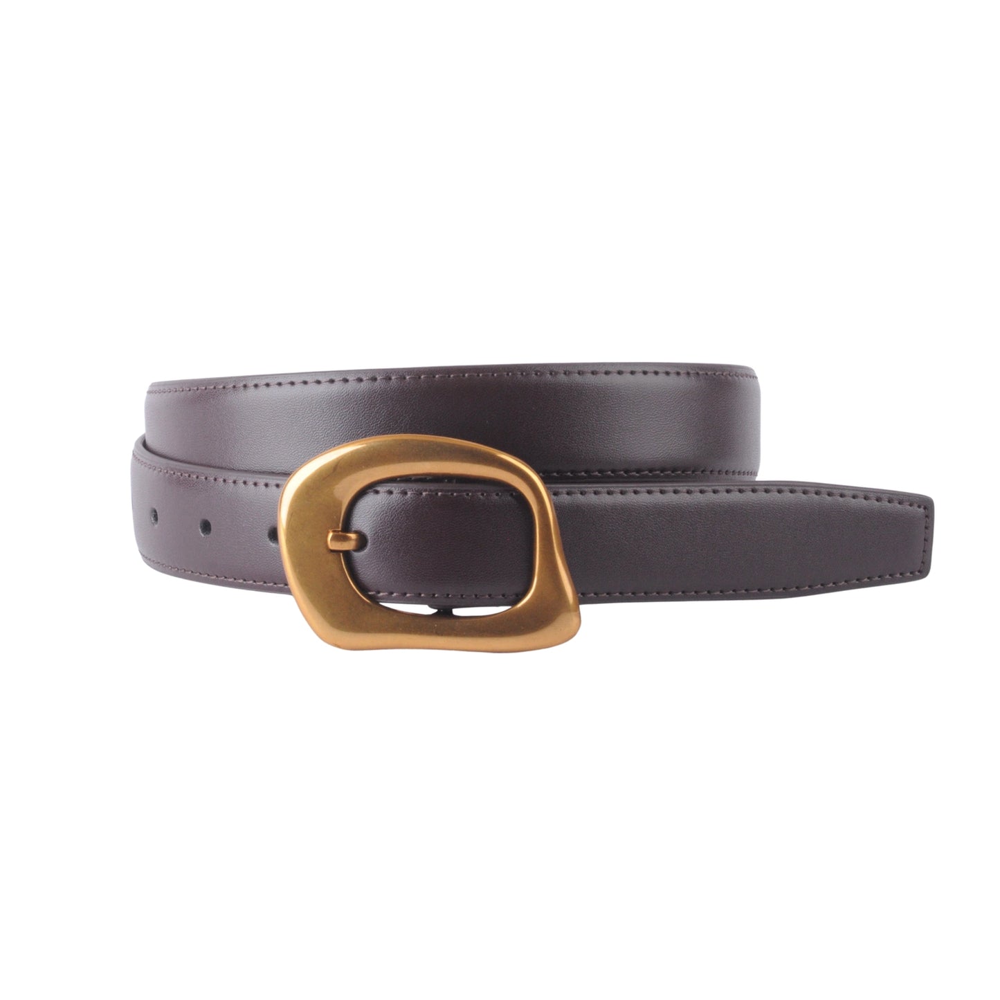 Deep Brown Wide Buckle