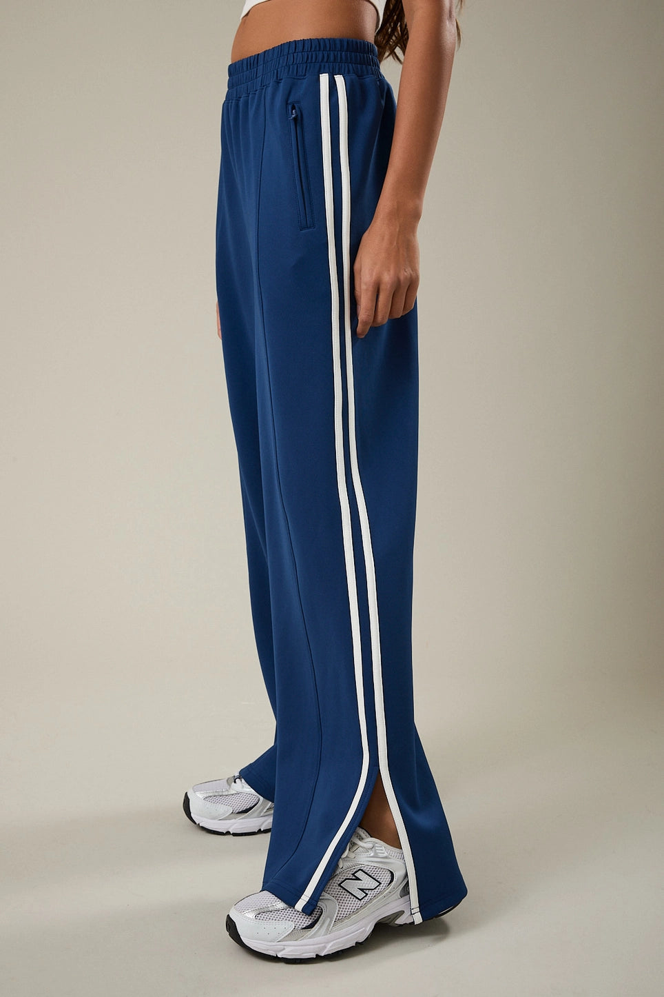 Navy Stripe Pants