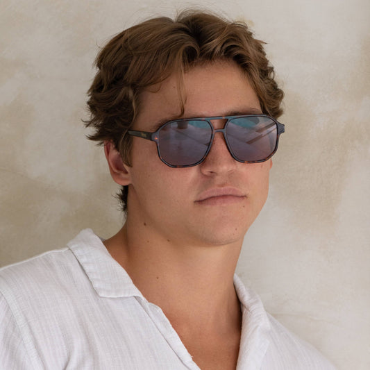Billie Mens Dark Tortoise Sunglasses