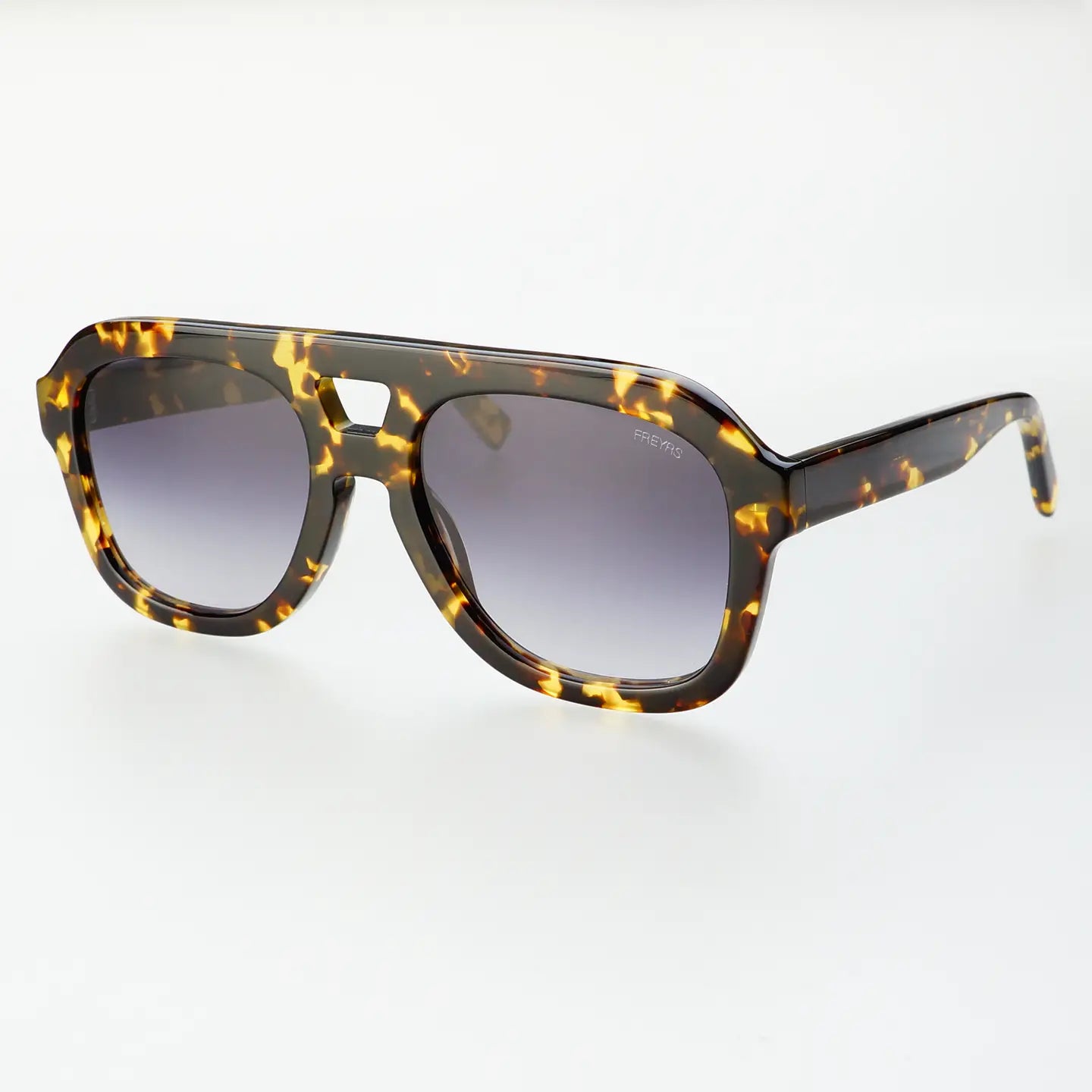 Voyager Acetate Oversized Aviator Sunglasses