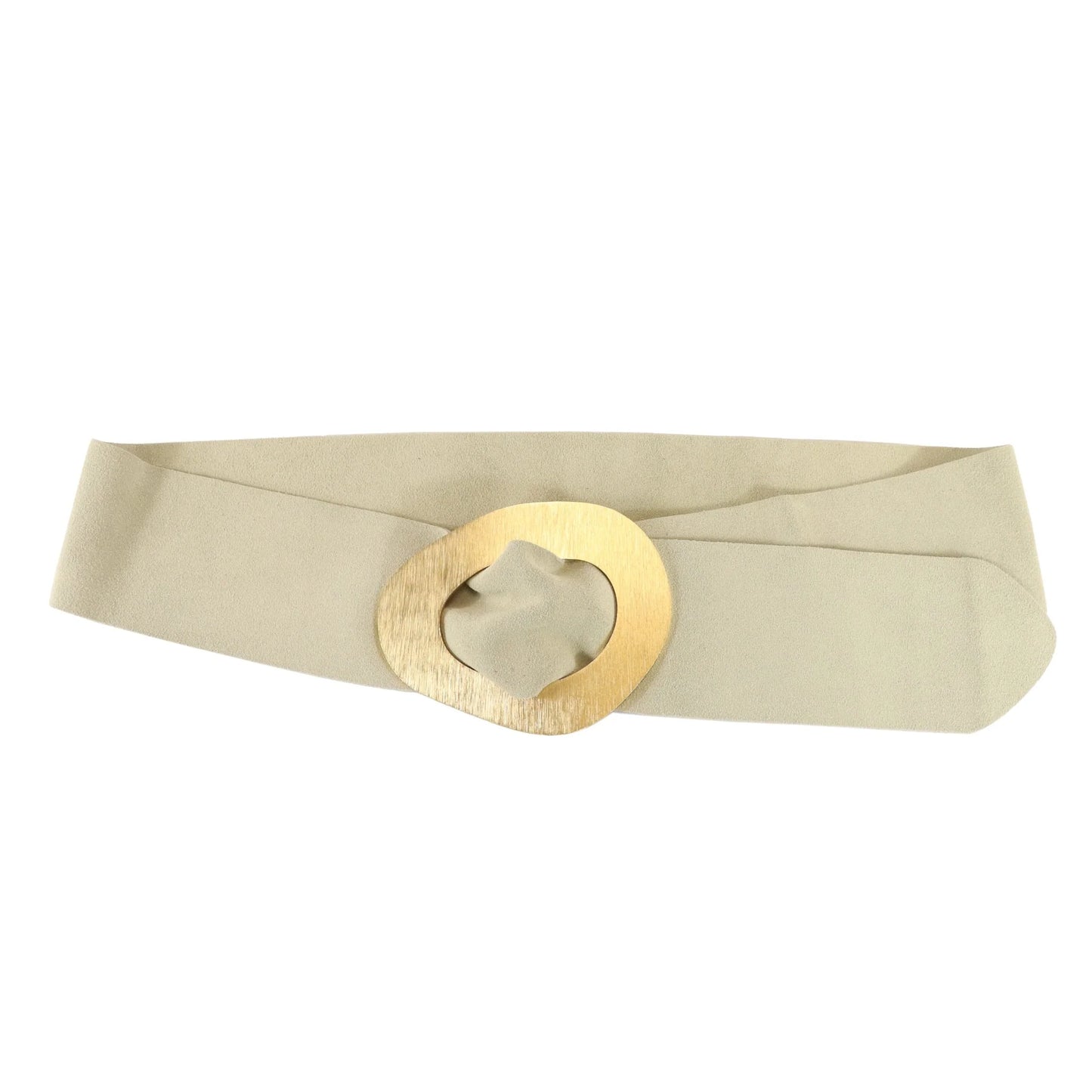 Golden Suede Belt