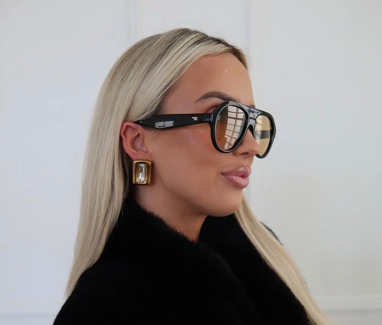 Mirror Frame Earrings