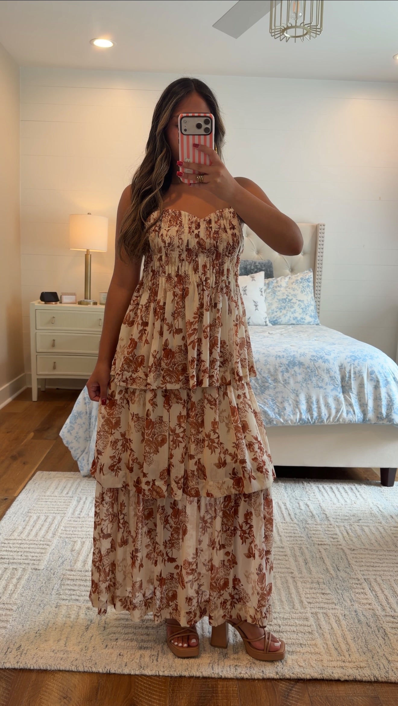 Autumn Tiered Maxi Dress