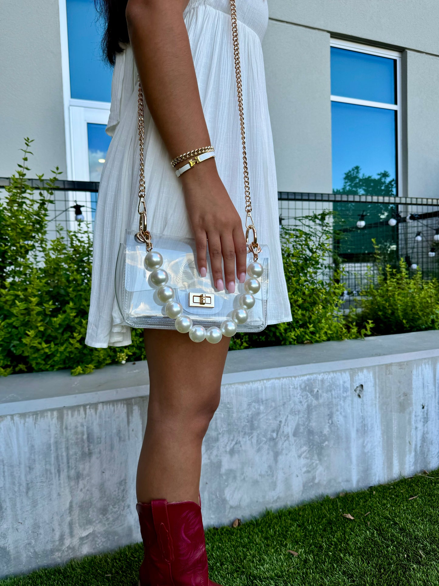 Stadium Chic Clear Purse