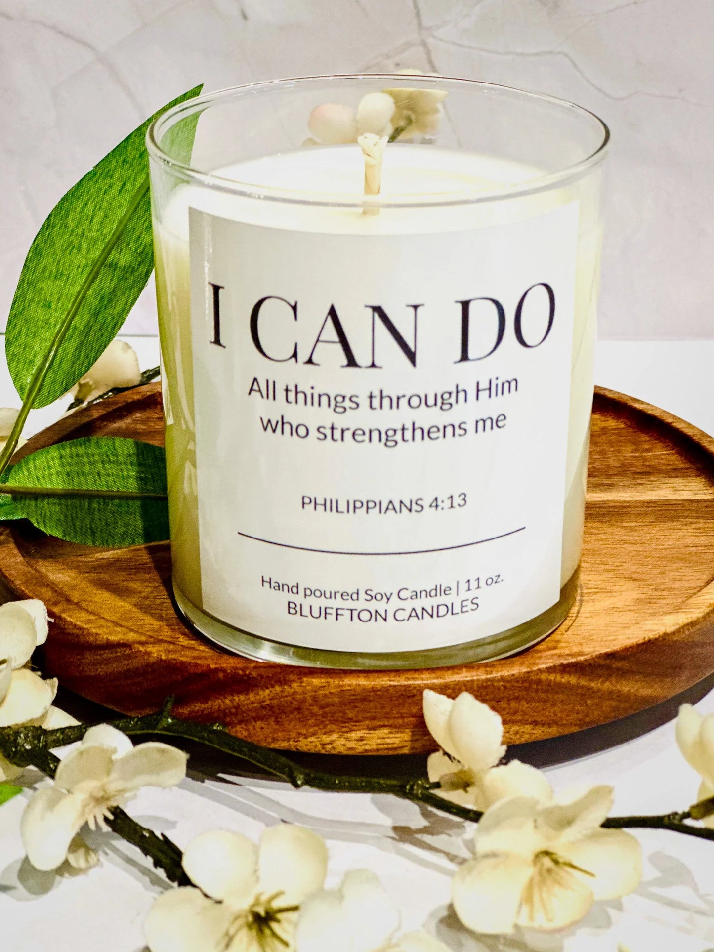 Philippians 4:13 Candle