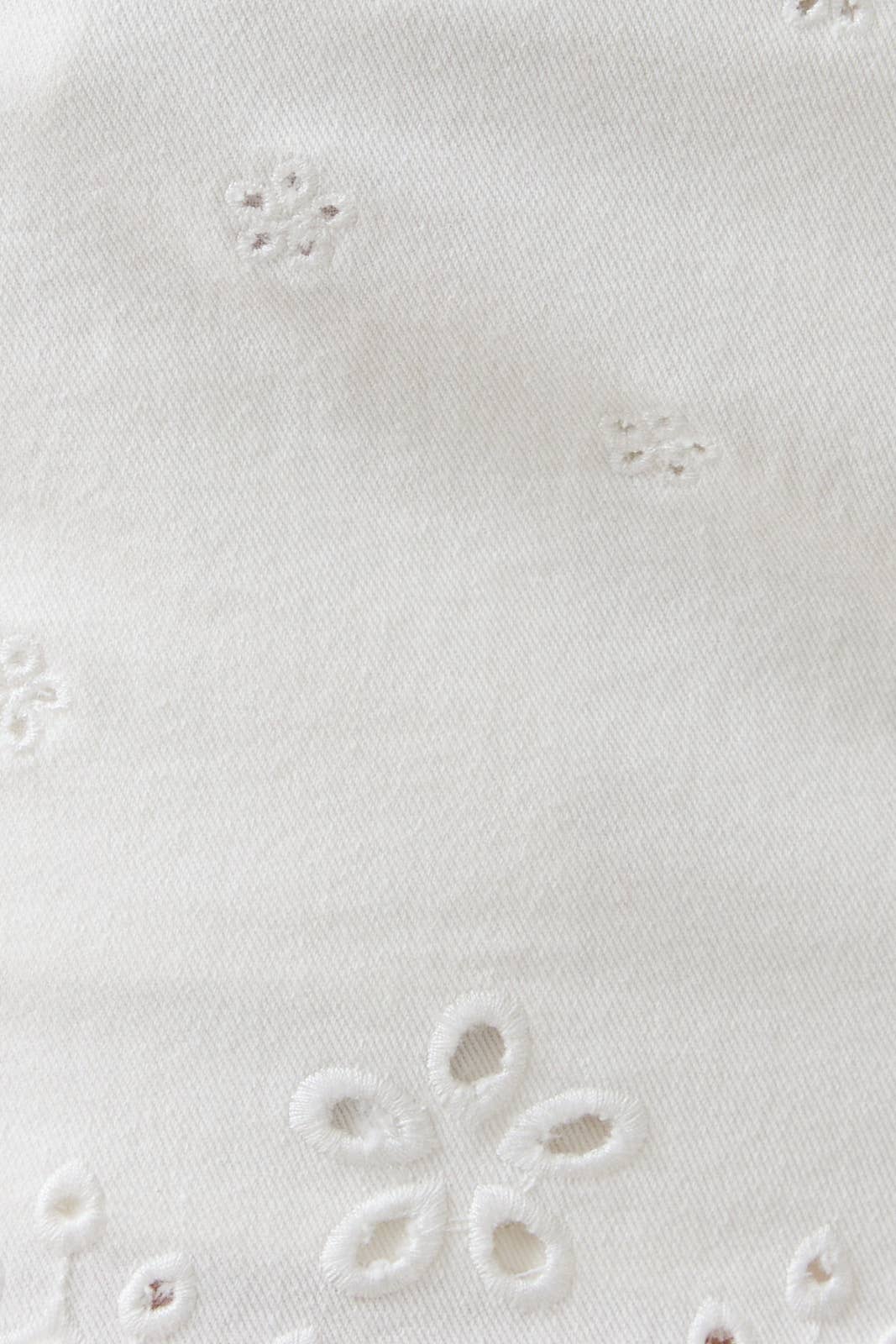 Eyelet Embroidered Skort