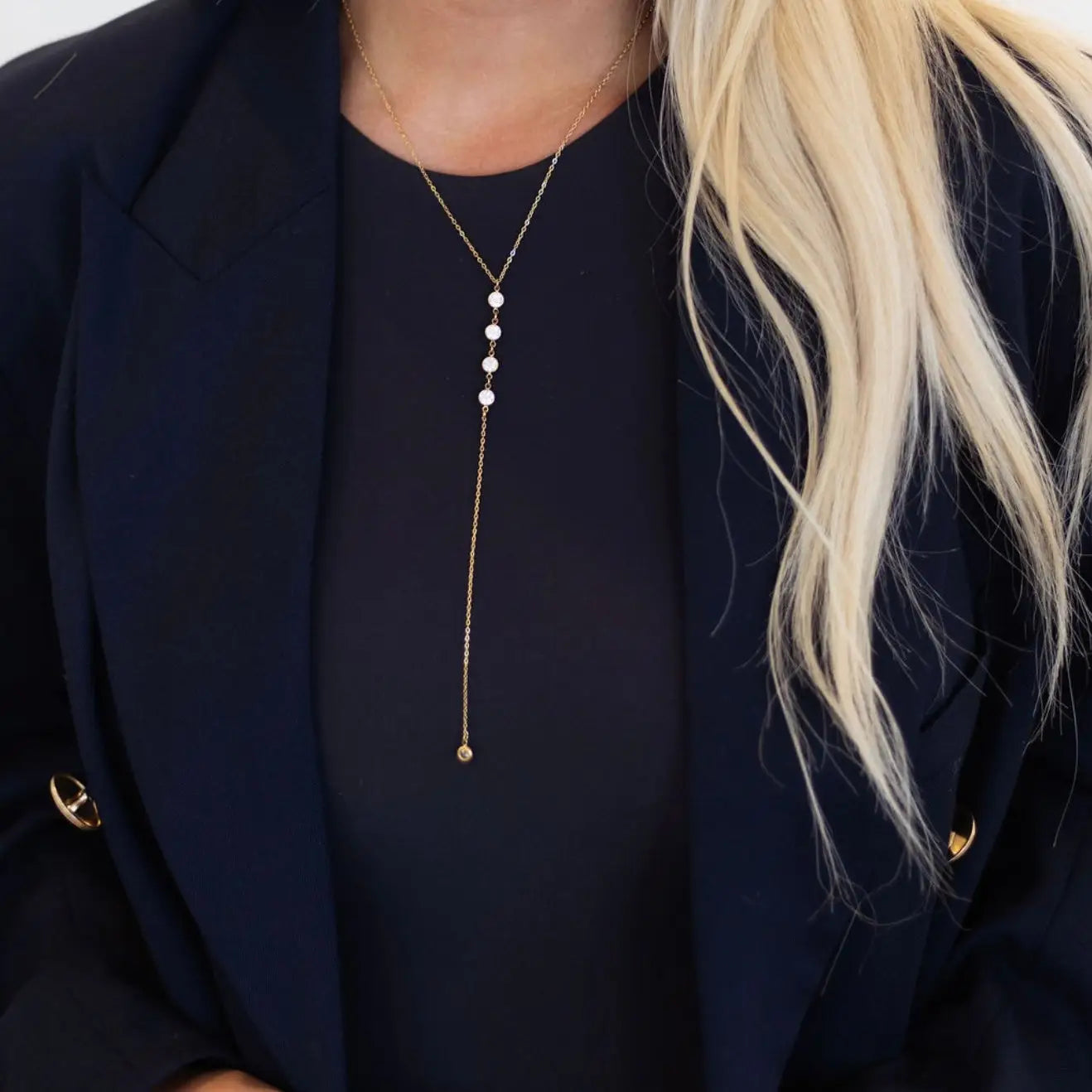 Diamond Drop Necklace