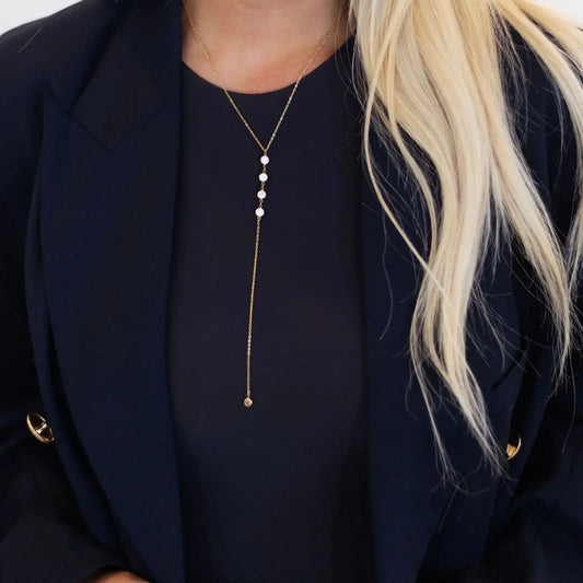 Diamond Drop Necklace