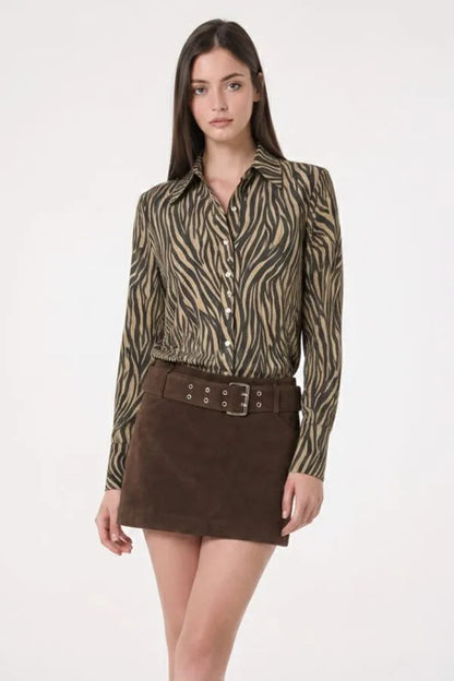 Zebra Blouse