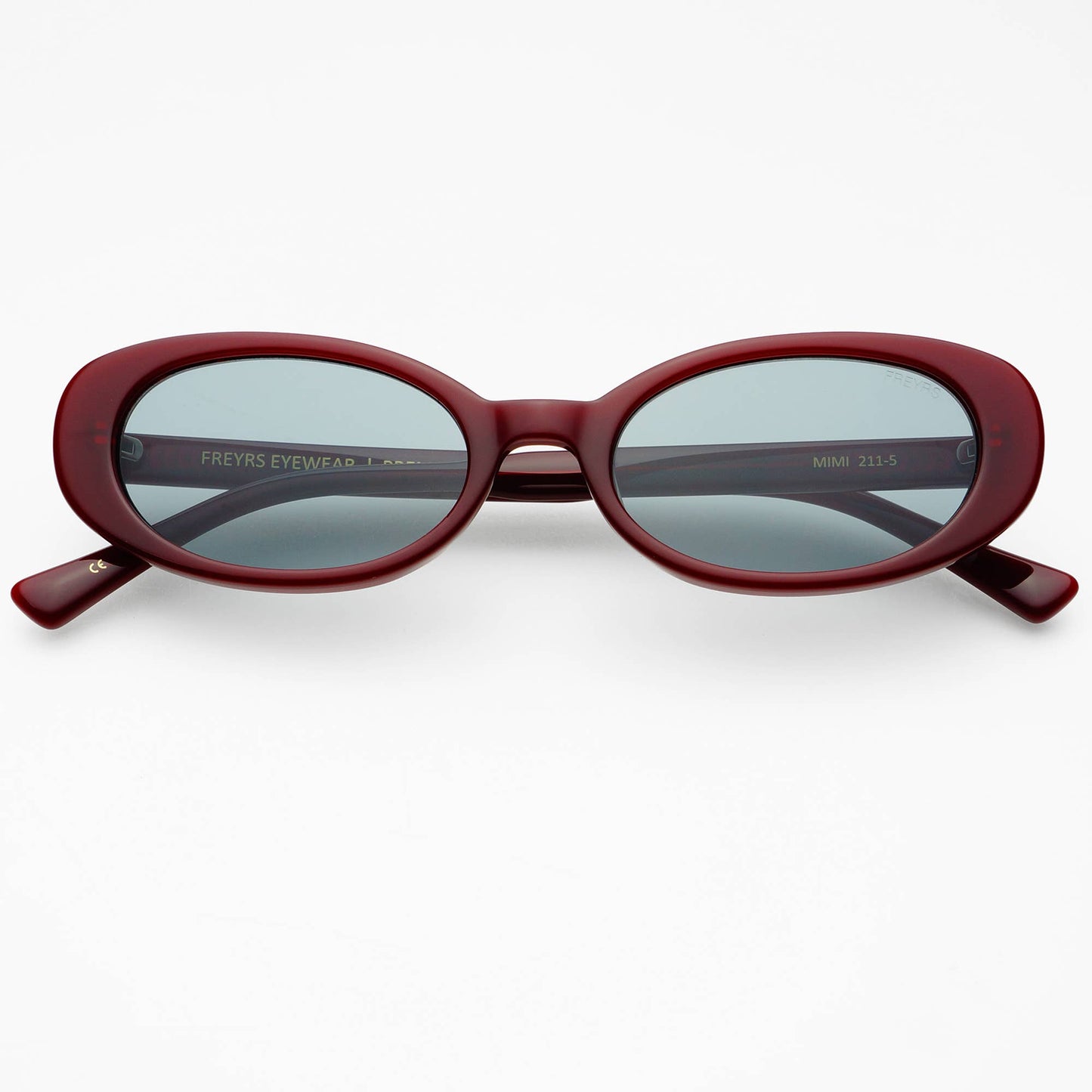 Mimi Burgundy Sunglasses