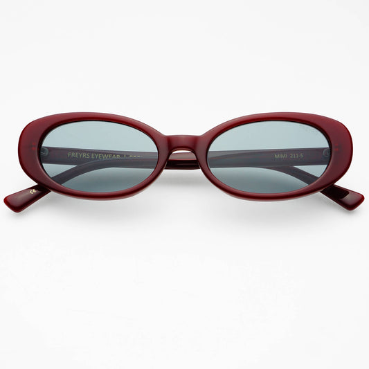 Mimi Burgundy Sunglasses