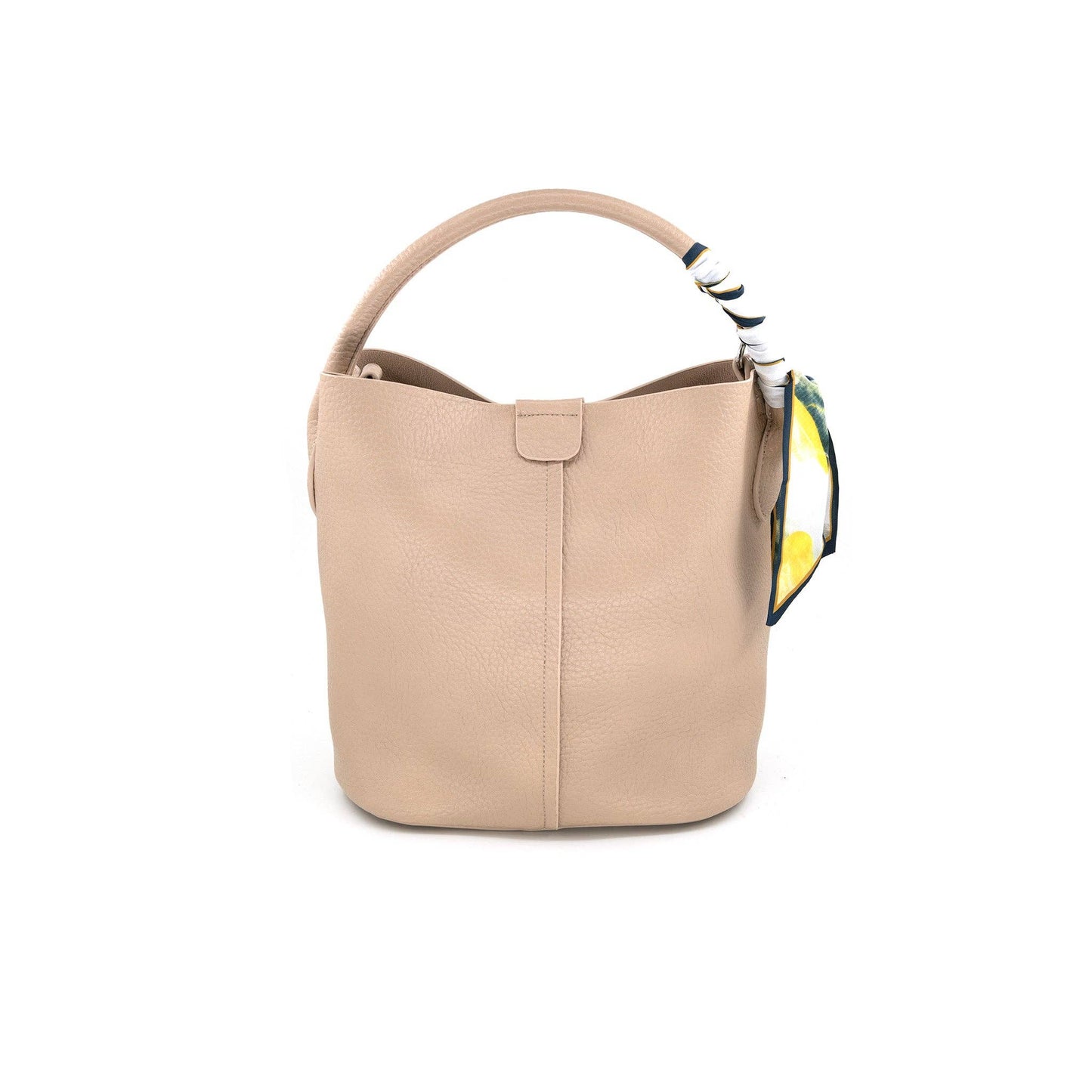 Beige Daily Bucket Bag