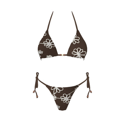 Mocha Daisy Bikini