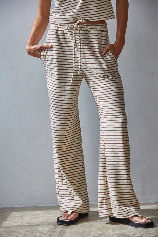 Mocha Stripe Set