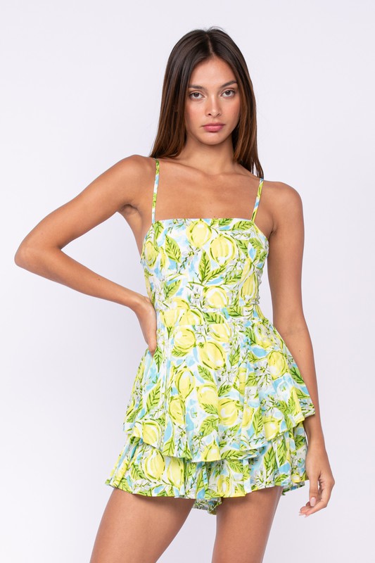 Lemon Spritz Romper