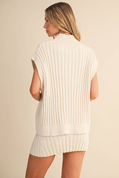 Ribbed Sweater Set