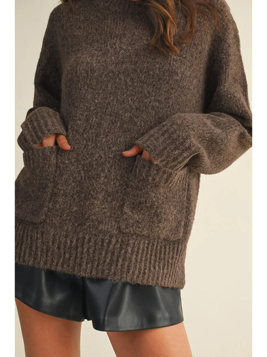 Patch Pocket Sweater
