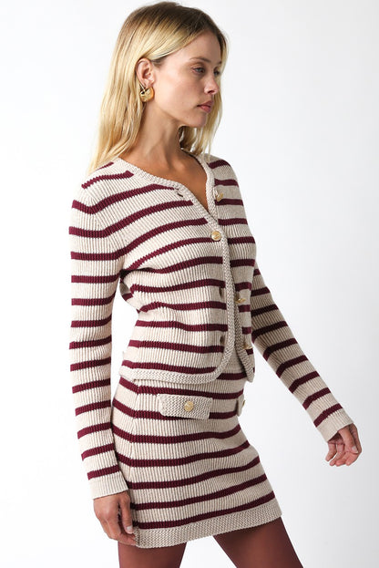 Serena Striped Sweater