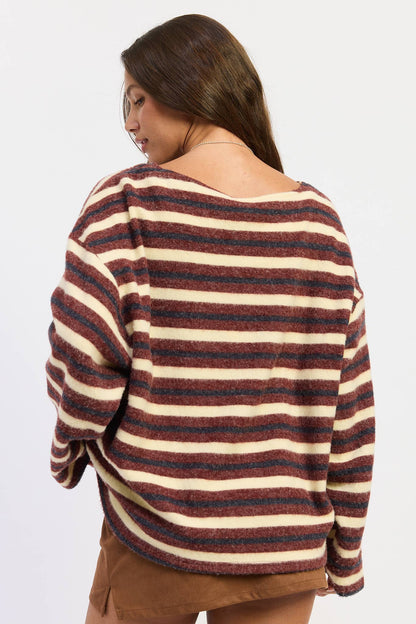 Oversized Oxford Sweater