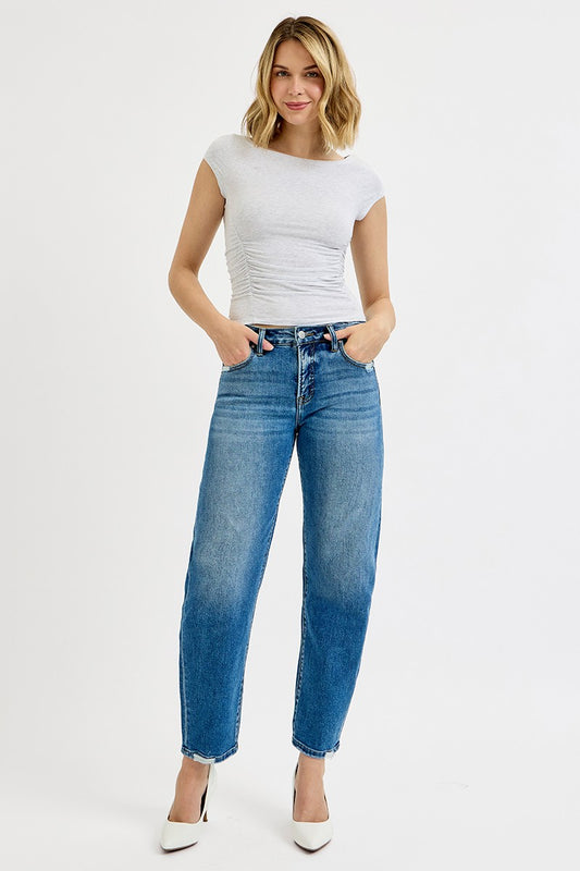 Slim Barrel Jeans