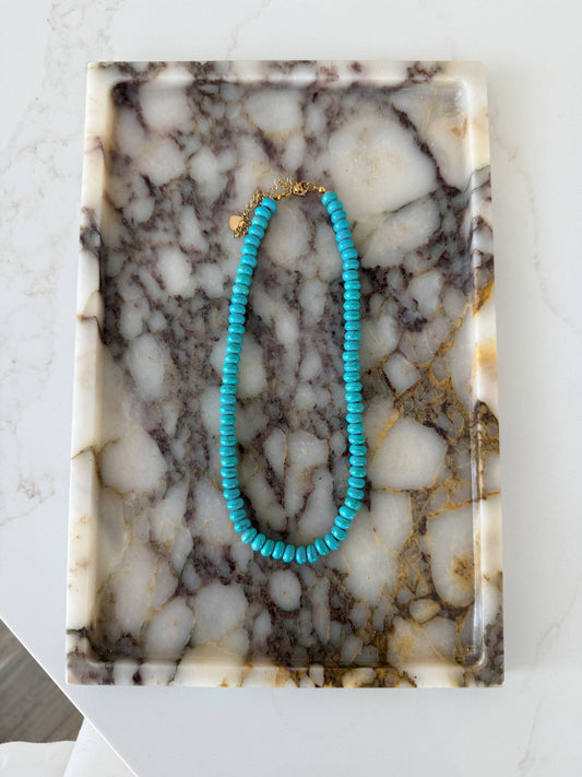 Turquoise Beaded Necklace
