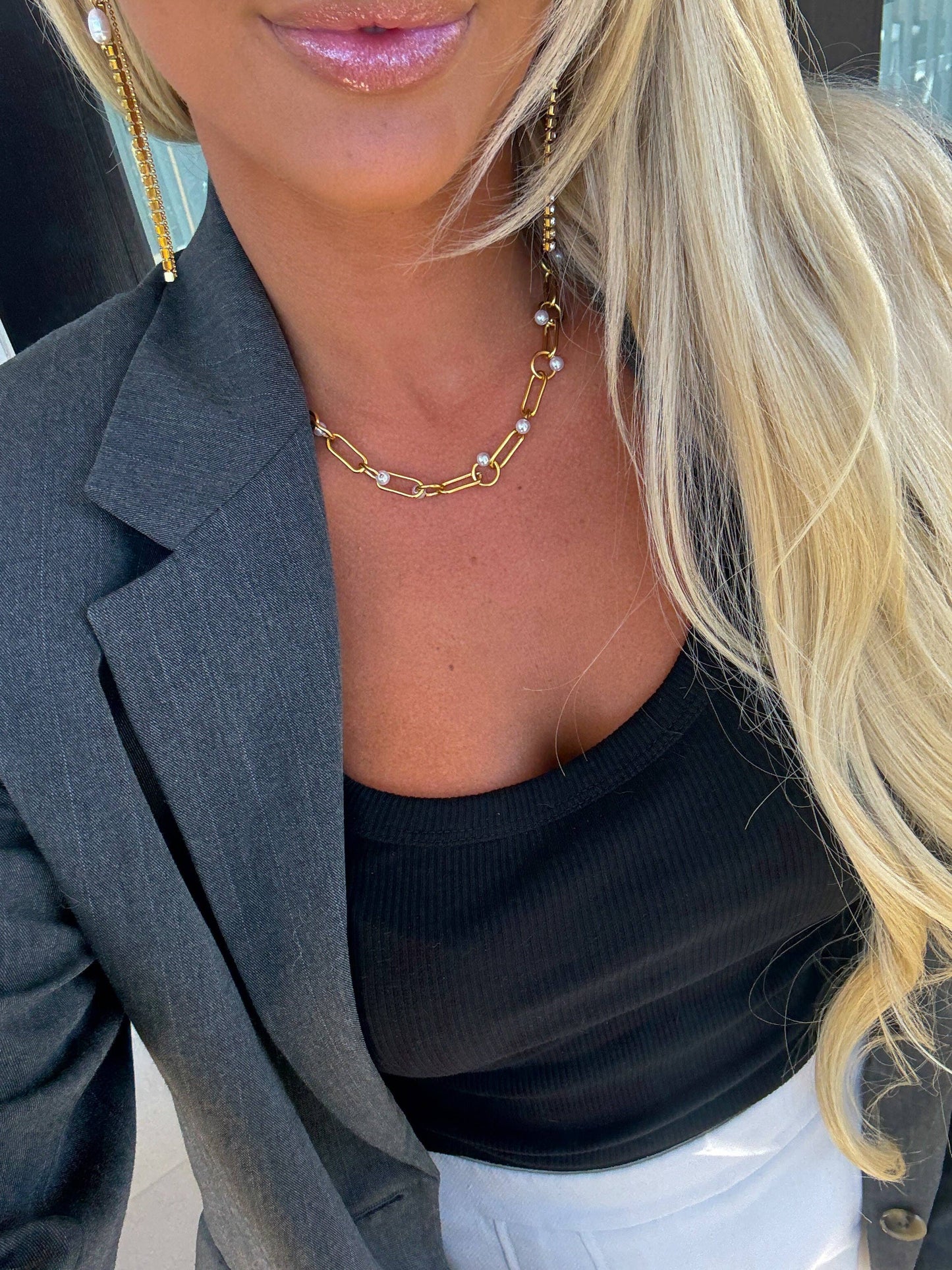 Pearl Chain Necklace