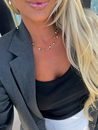 Pearl Chain Necklace