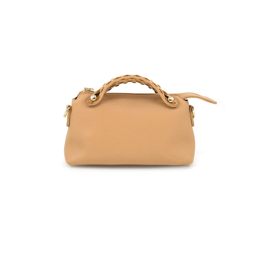 Almond Top Handle Crossbody