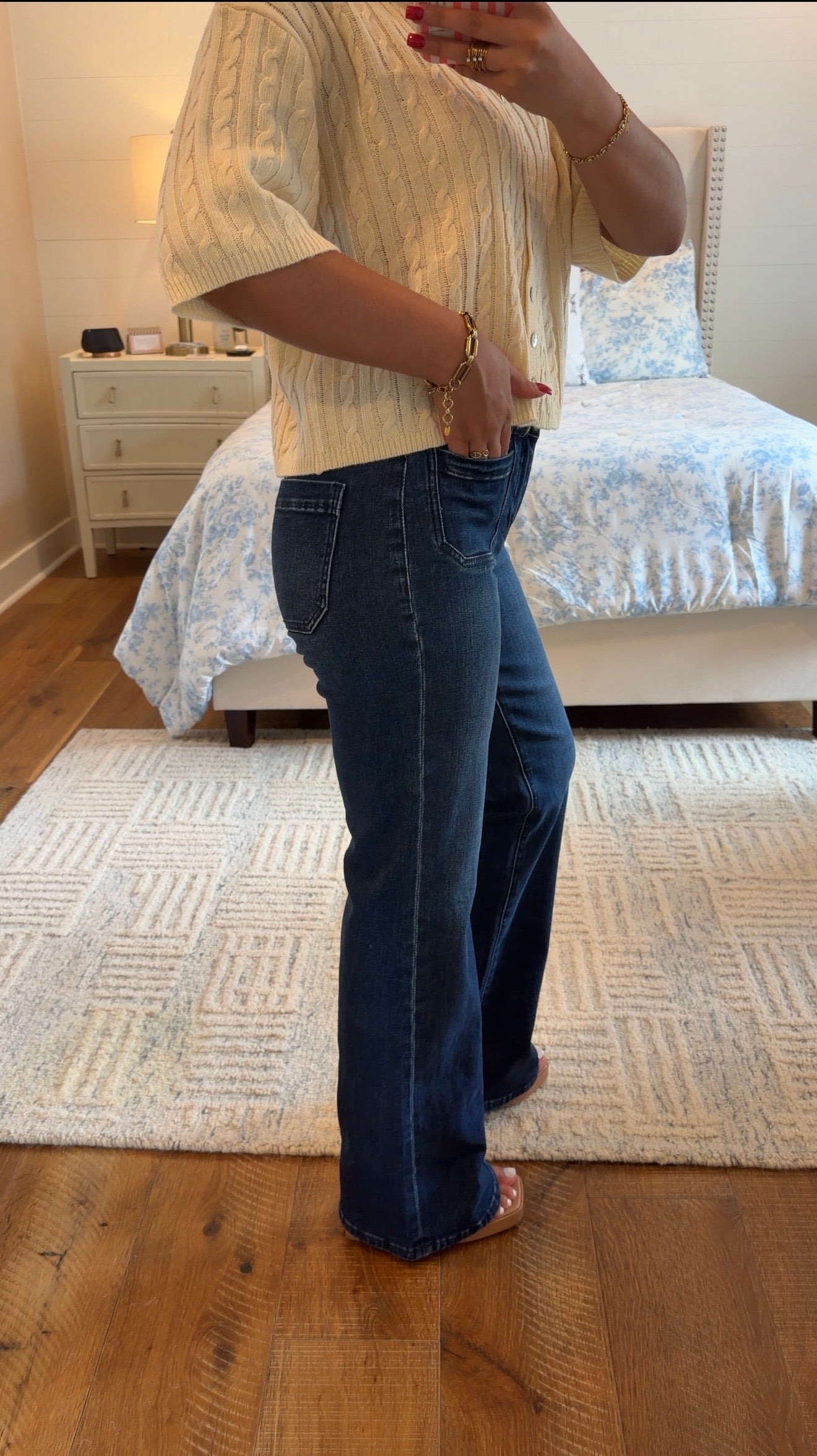 Patch Pocket Flare