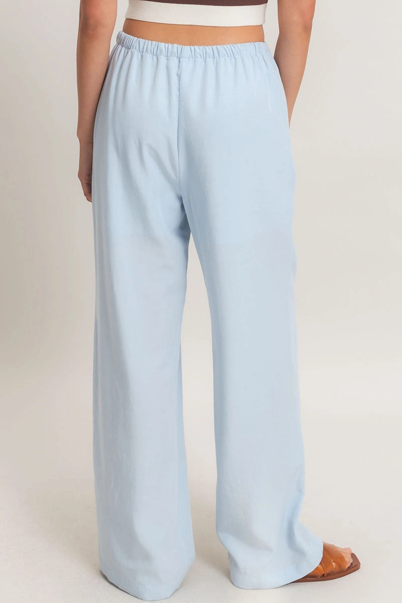 Baby Blue Beach Pants