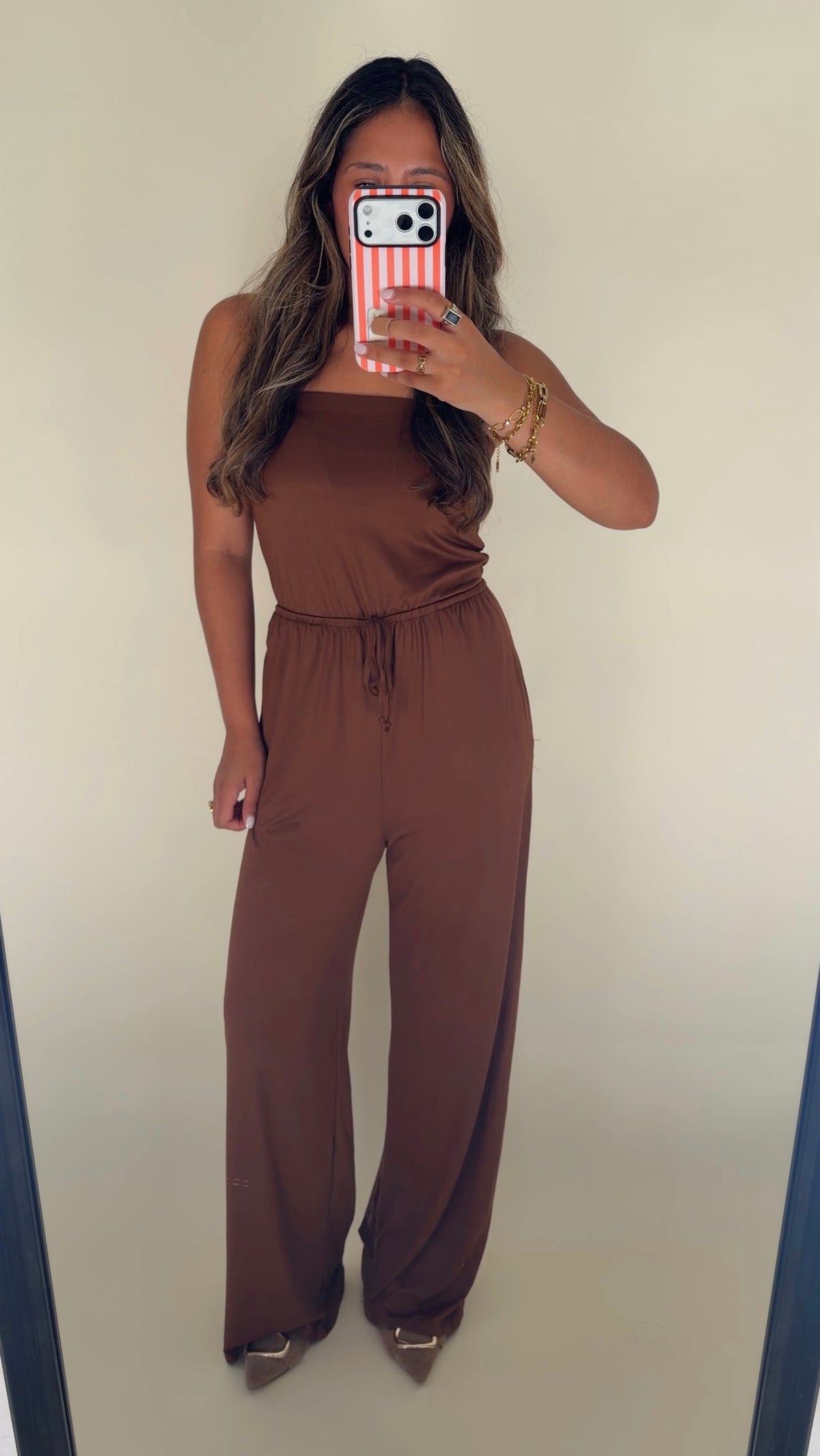 Chocolate Jumpsuit