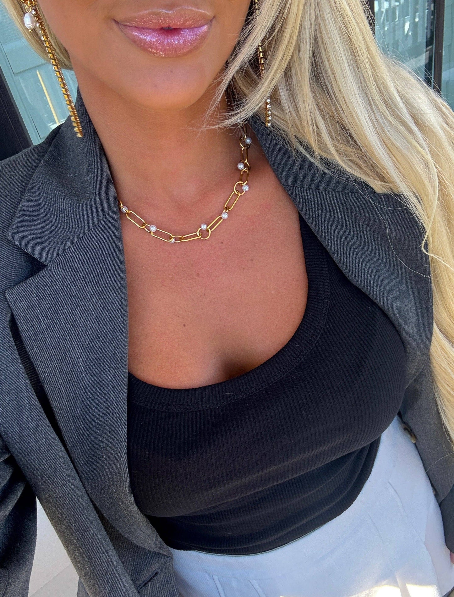 Pearl Chain Necklace