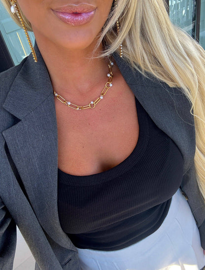 Pearl Chain Necklace