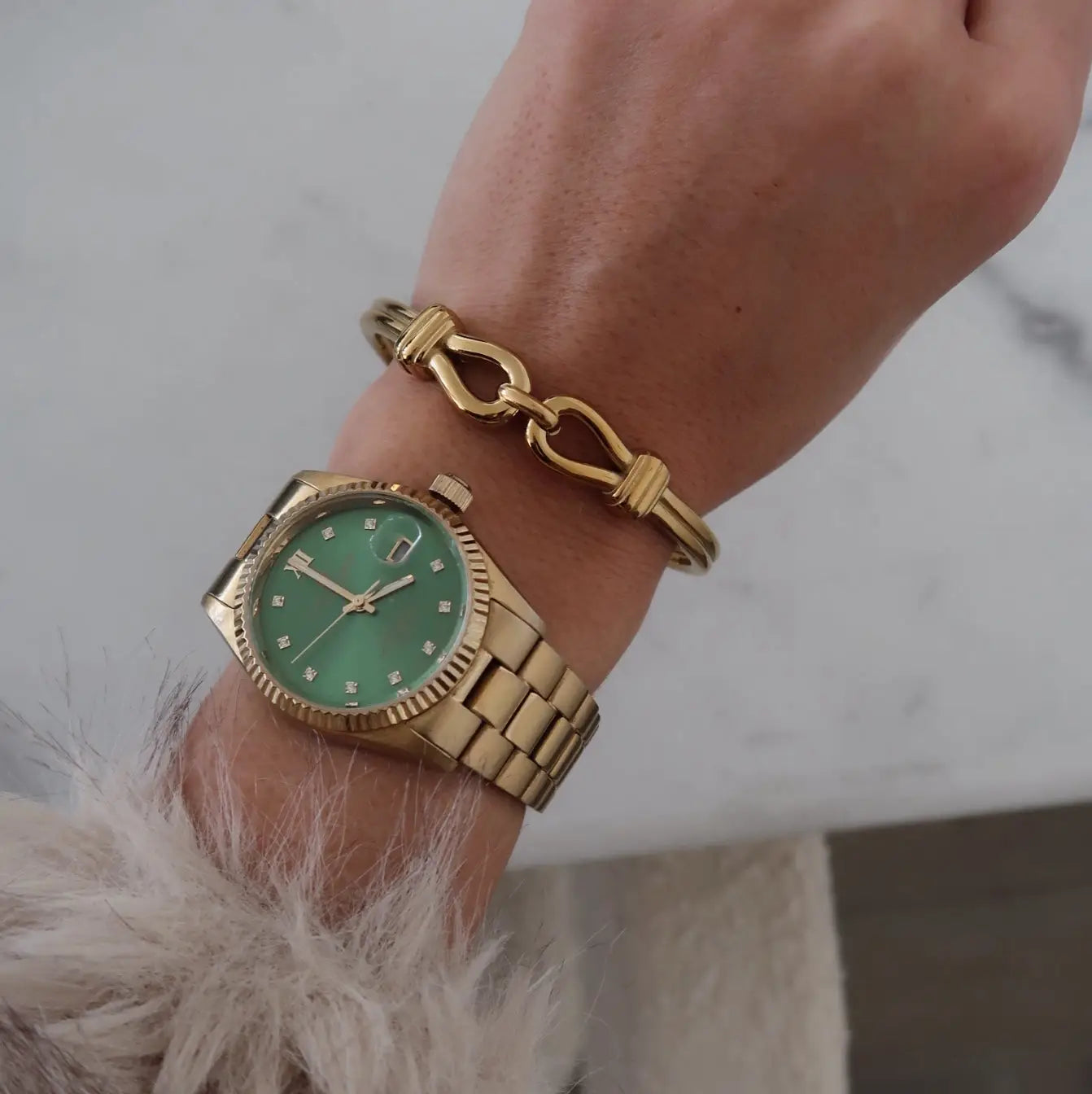 Twisted Link Bracelet