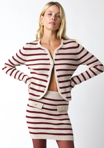 Serena Striped Sweater
