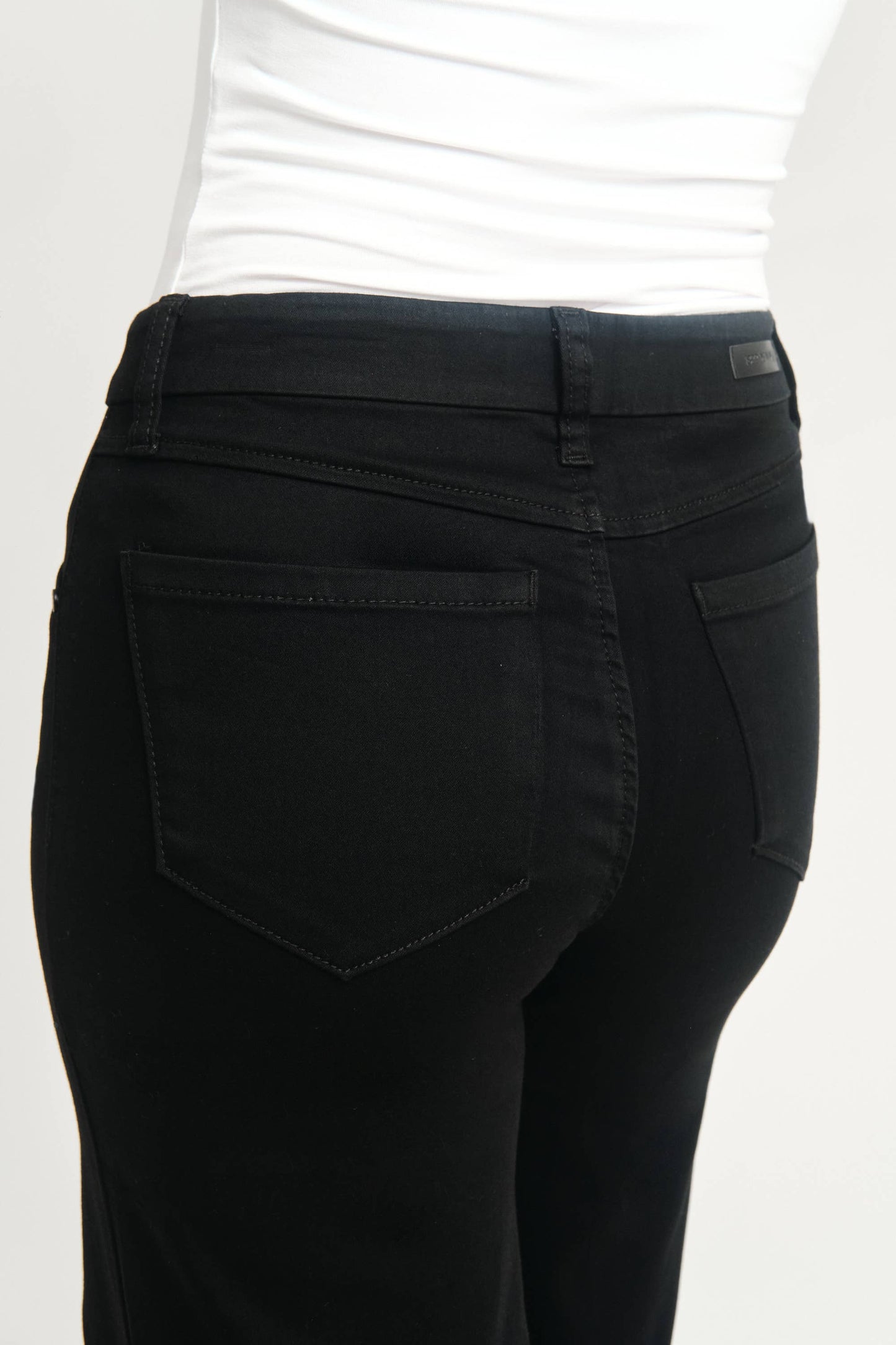 Better Butter Wide Leg Jean in Black