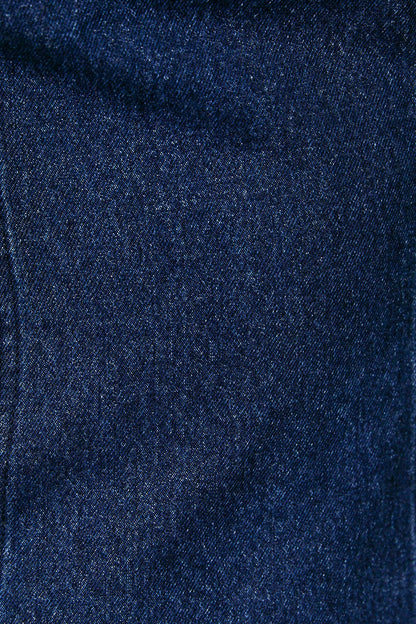 Dark Denim Tube Dress